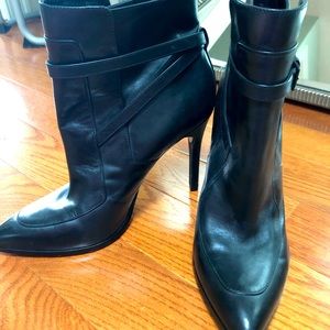 Never worn black boots size 10